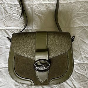 Georgie Saddle Bag by Coach, Kelp Green